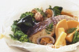 鯛と若竹の包み焼き
