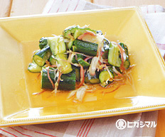 きゅうりのみょうが風味