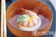 えびと卵豆腐のお吸物