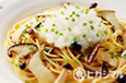 きのこの和風パスタ