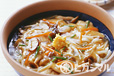 きのこのあんかけうどん