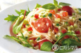 夏野菜の冷製パスタ