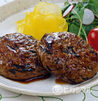 照り焼きひじきハンバーグ