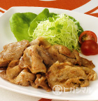 豚肉のしょうが焼き