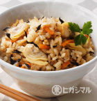 あさりとひじきの炊き込みごはん