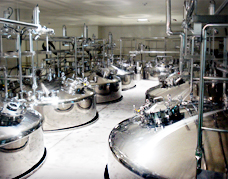 ヒガシマル醬油の工場設備