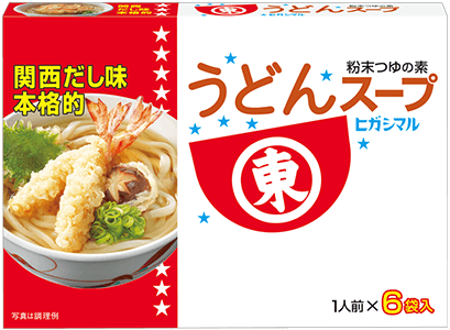 商品画像：うどんスープ6袋