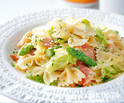 春の菜園風パスタ