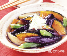 夏野菜の揚げびたしのレシピ 作り方 和食がいっぱい ヒガシマルレシピ ヒガシマル醤油 夏野菜の揚げびたしのレシピ 作り方 和食がいっぱい ヒガシマルレシピ ヒガシマル醤油