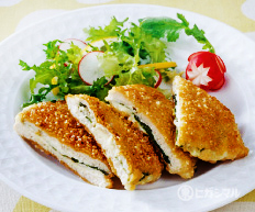 鶏チーズのはさみあげ