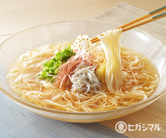 ぶっかけそうめん