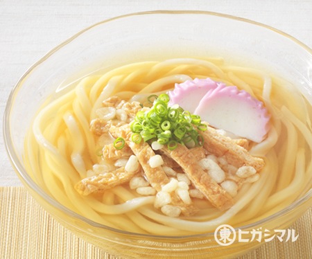 冷やしきつねうどんのレシピ 作り方 和食がいっぱい ヒガシマルレシピ ヒガシマル醤油