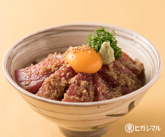 まぐろのごましょうゆ丼