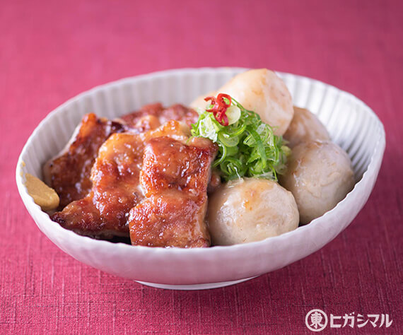 里いもと豚肉の煮物