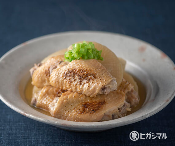 鶏手羽と大根の煮物