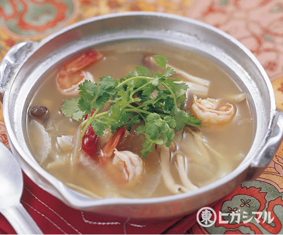 トムヤムクン風スープ