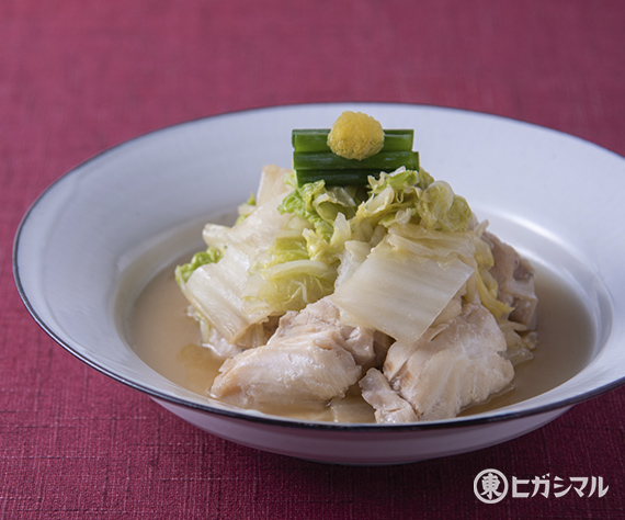 たらと白菜の重ね煮 バターしょうゆ味