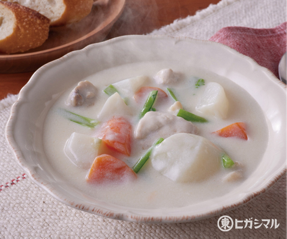 鶏肉とかぶのホワイトシチュー