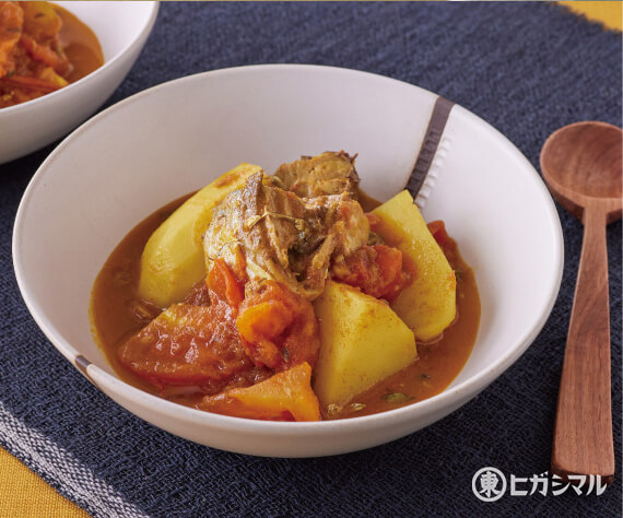 さば缶のカレー煮