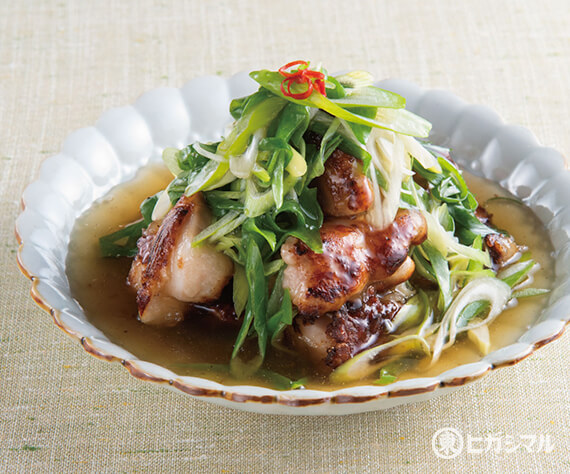 鶏肉のねぎあんかけ