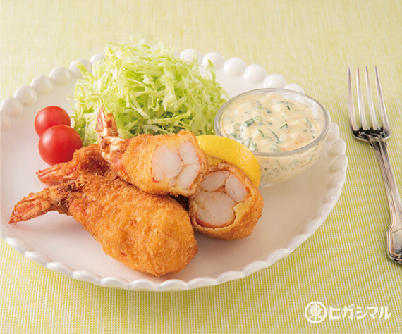 憧れのえびフライ 牡蠣だしタルタル添え