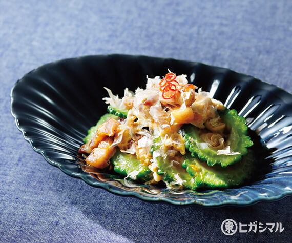ゴーヤーと豚肉の玉子炒め
