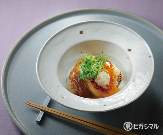 大根もちの甘酢あん