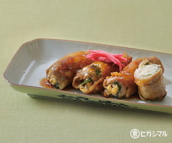 切り干しの肉巻き