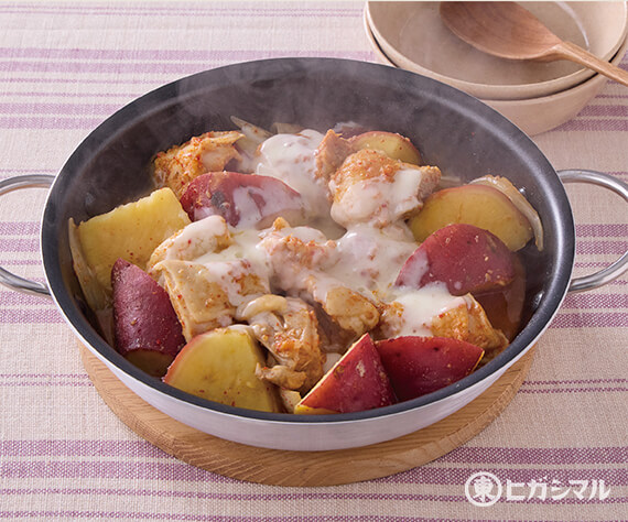 さつまいものチーズタッカルビ