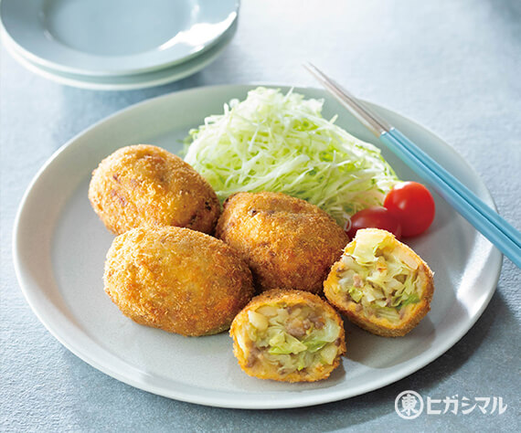 キャベツのコロッケ