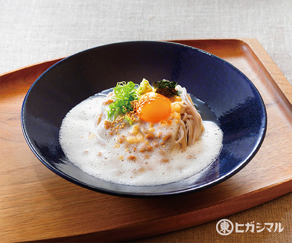 ふわふわ納豆そば