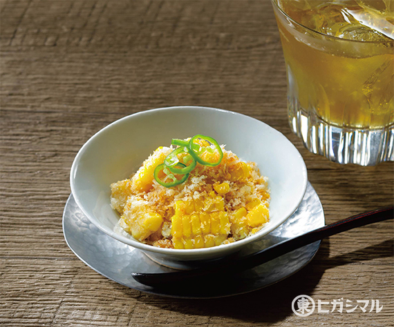 さくさくバターもろこし