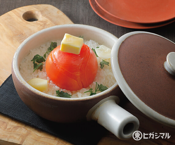 トマトの釜めし風
