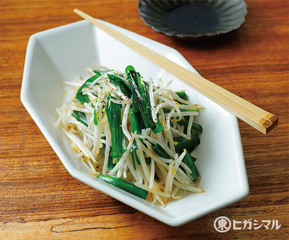 シンプルもやしの野菜炒め