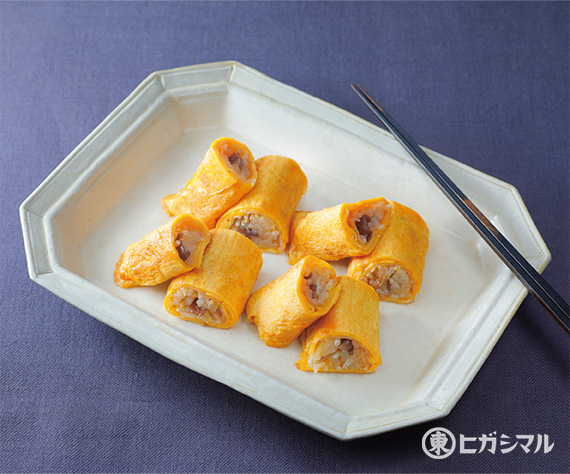 もやしの玉子春巻き