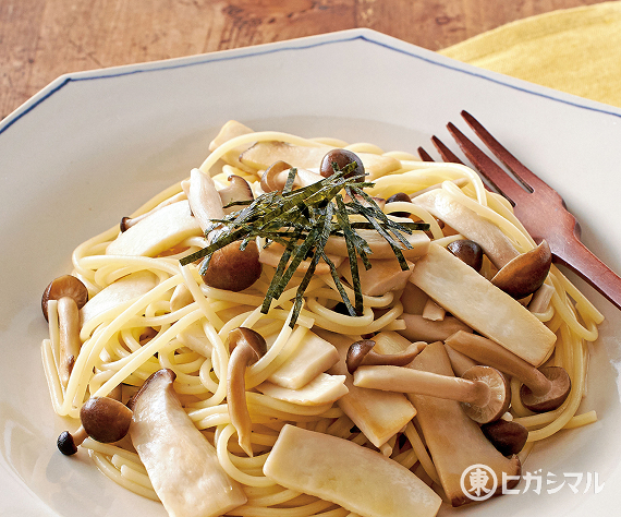 きのこのだしパスタ