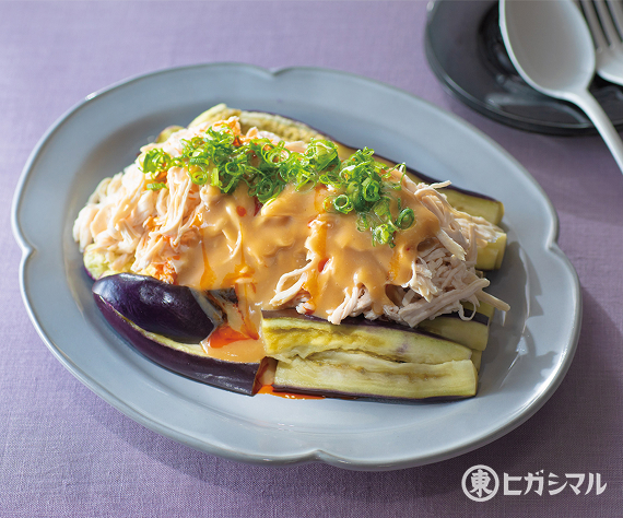 レンチンなすのバンバンジー