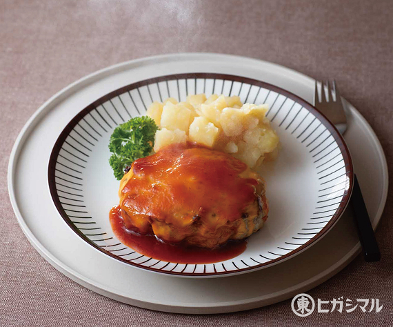 豚こまチーズハンバーグ