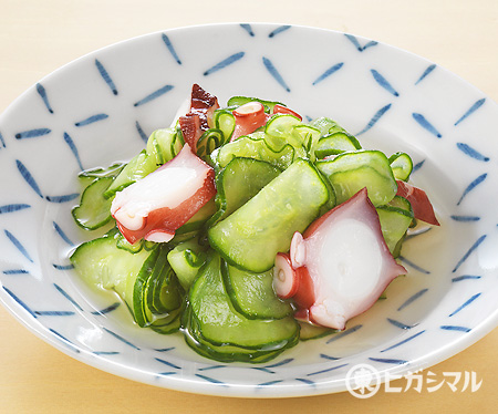 たこときゅうりの酢の物のレシピ 作り方 和食がいっぱい ヒガシマルレシピ ヒガシマル醤油 たこときゅうりの酢の物のレシピ 作り方 和食がいっぱい ヒガシマルレシピ ヒガシマル醤油